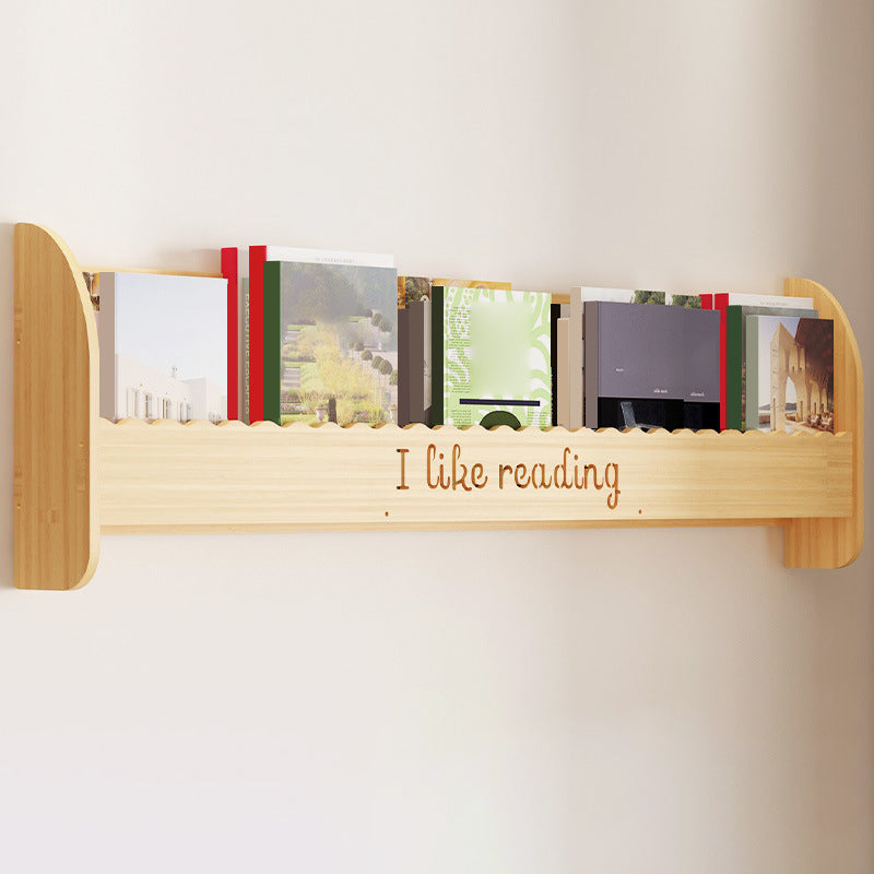 Modern Wall Mounted Bookcase Engineered Wood Bookshelf for Home Use