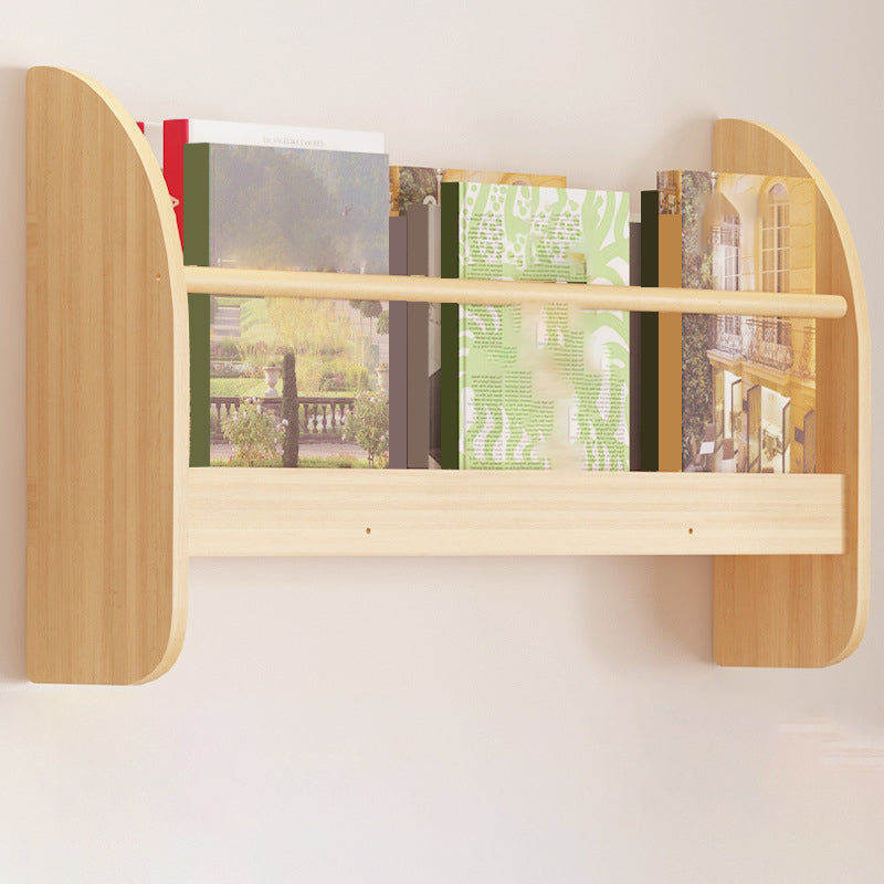 Modern Wall Mounted Bookcase Engineered Wood Bookshelf for Home Use