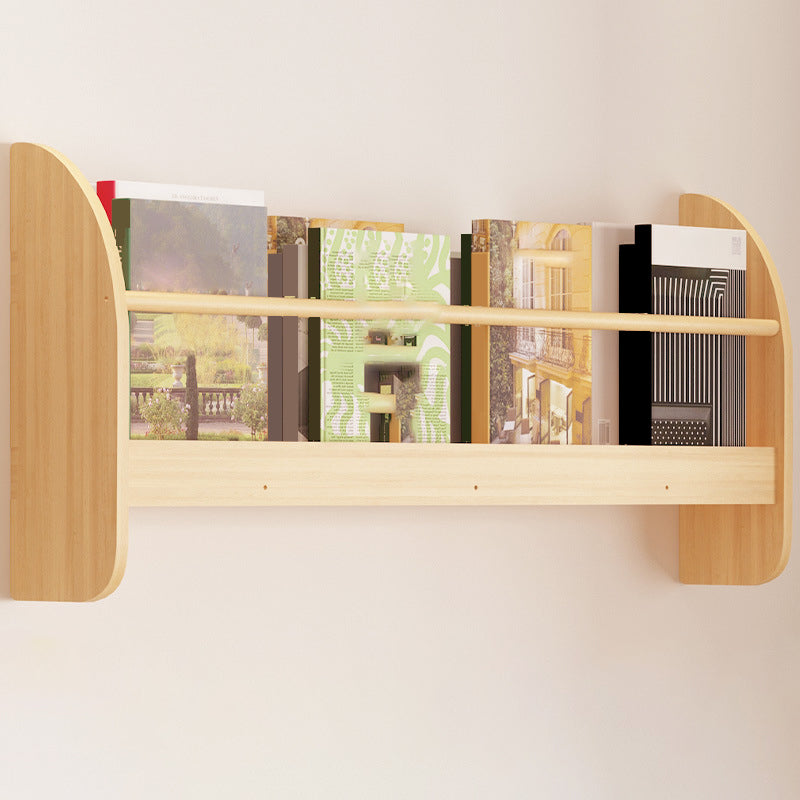 Modern Wall Mounted Bookcase Engineered Wood Bookshelf for Home Use