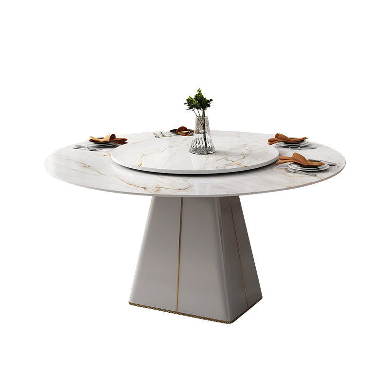 1/4/5/7 Pieces Dining Chairs Set  Sintered Stone Table Set Rectangle Table