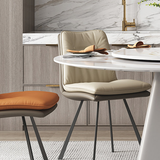 1/4/5/7 Pieces Dining Chairs Set  Sintered Stone Table Set Rectangle Table