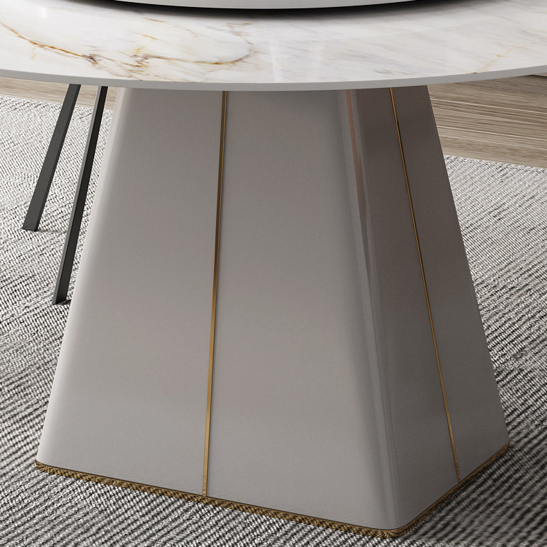 1/4/5/7 Pieces Dining Chairs Set  Sintered Stone Table Set Rectangle Table