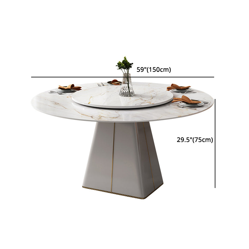 1/4/5/7 Pieces Dining Chairs Set  Sintered Stone Table Set Rectangle Table