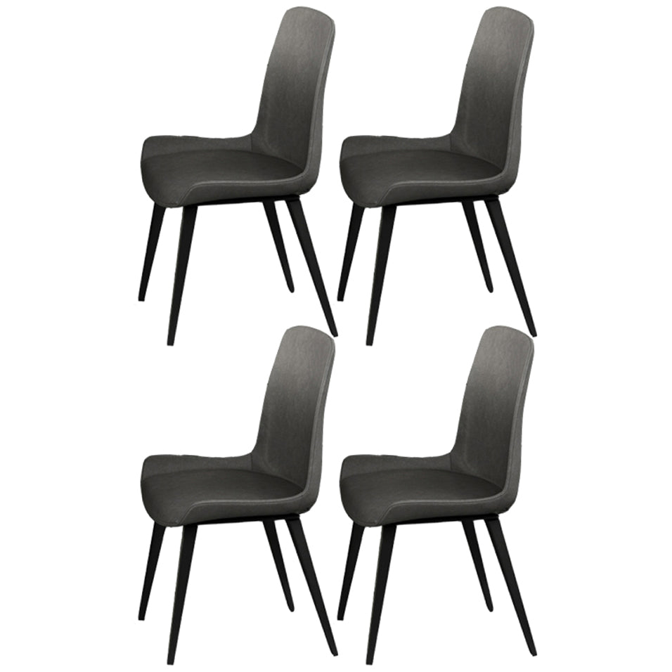 Modern 1/4/5/7 Pieces Rectangle Dining Set Sintered Stone Dining Table with Leather Chairs