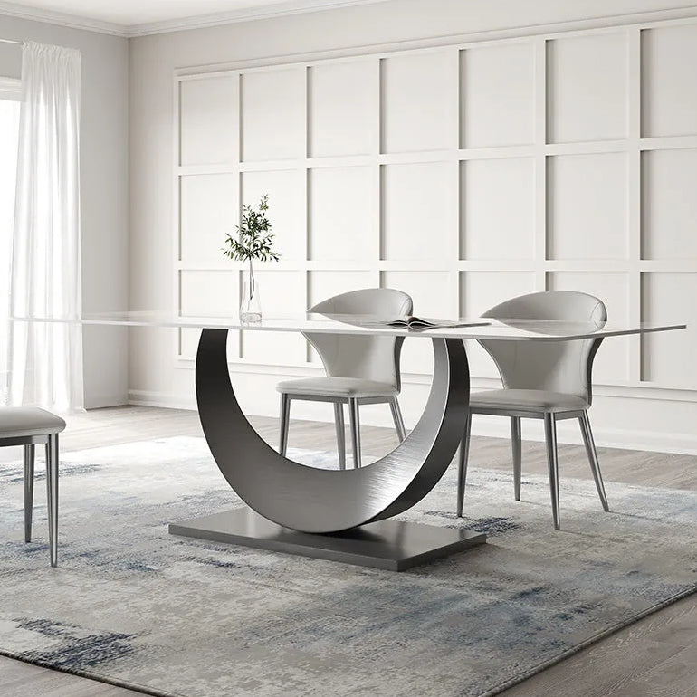 1/4/5/7/8 Pieces Modern Dining Room Set Rectangle Table Dining Set