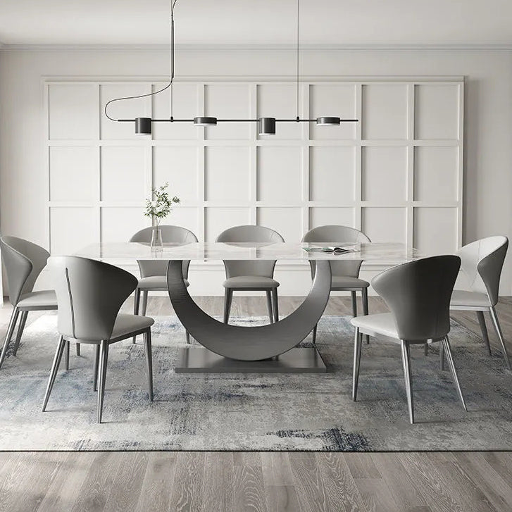 1/4/5/7/8 Pieces Modern Dining Room Set Rectangle Table Dining Set