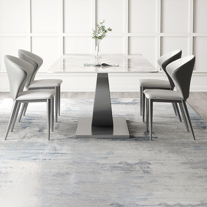 1/4/5/7/8 Pieces Modern Dining Room Set Rectangle Table Dining Set