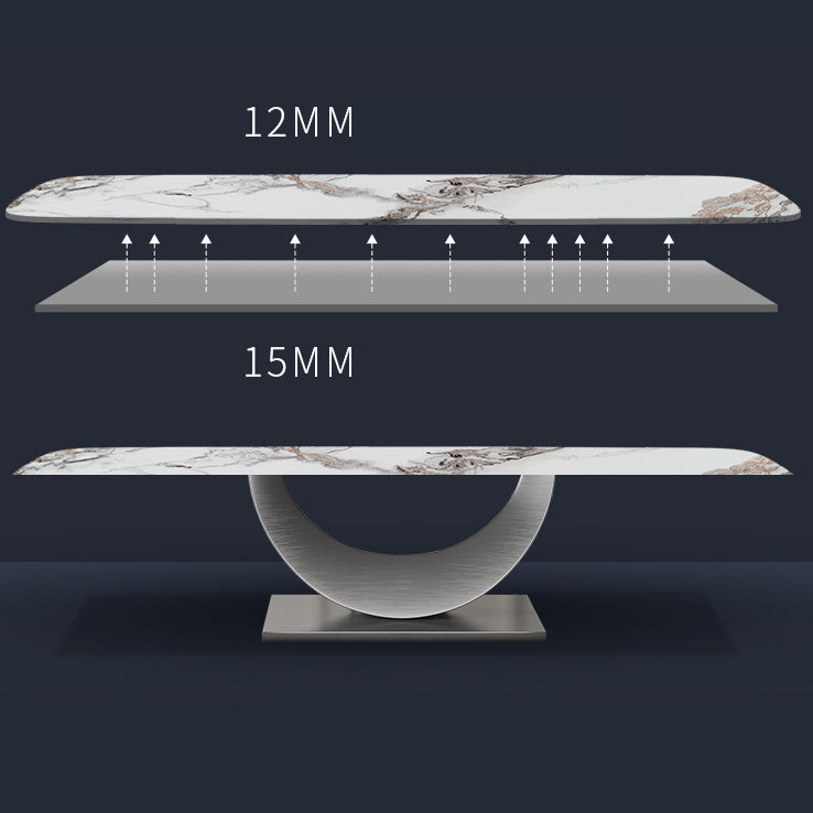 1/4/5/7/8 Pieces Modern Dining Room Set Rectangle Table Dining Set