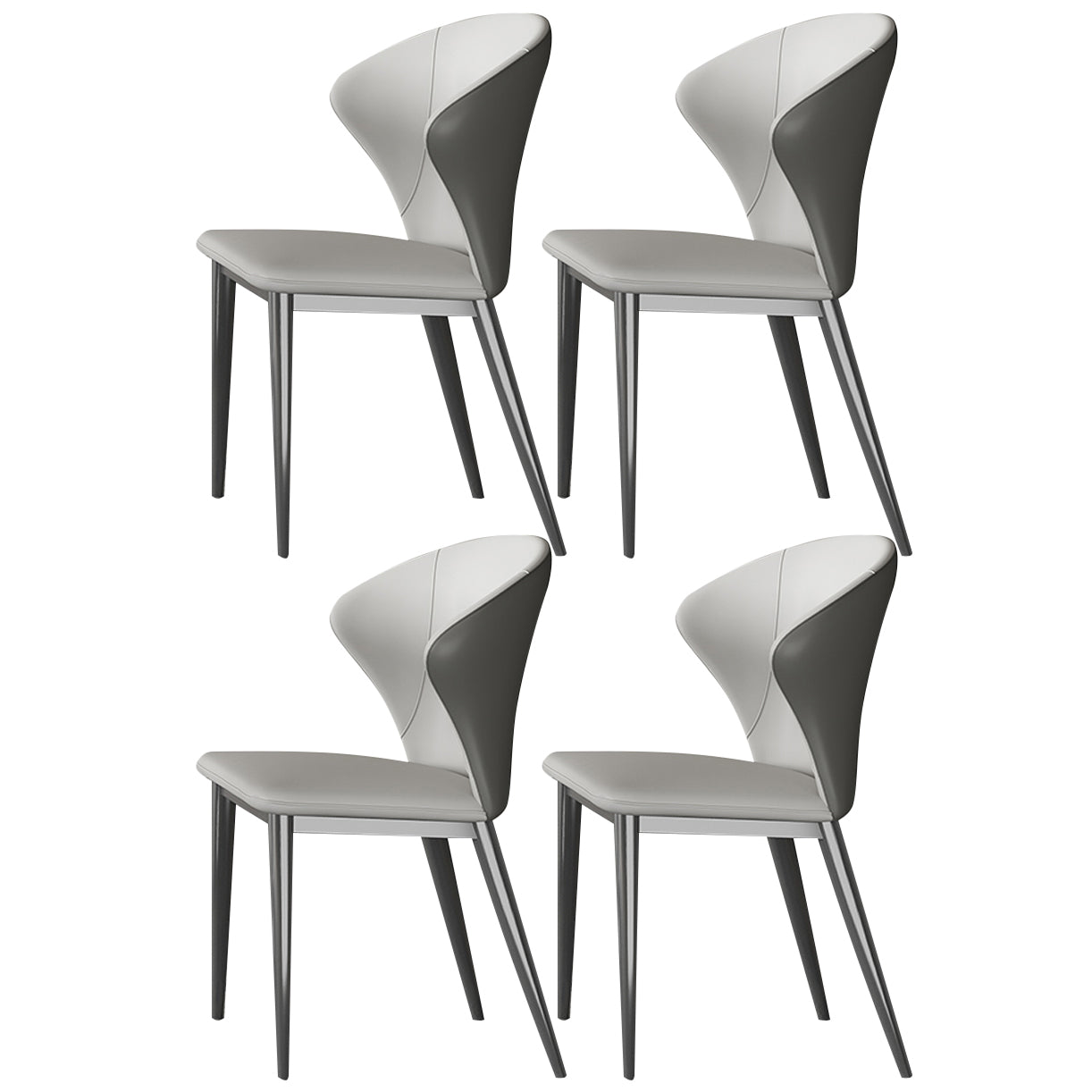 1/4/5/7/8 Pieces Modern Dining Room Set Rectangle Table Dining Set
