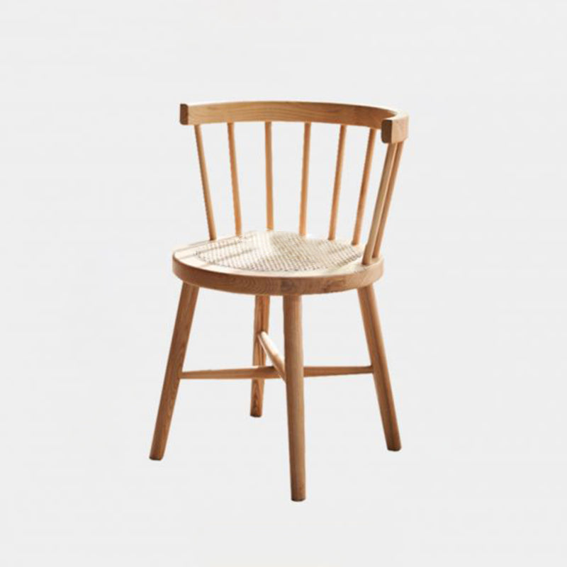 Modern 1/4 Pieces Dining Set Rectangle Ash Wood Dining Table for Dining Room