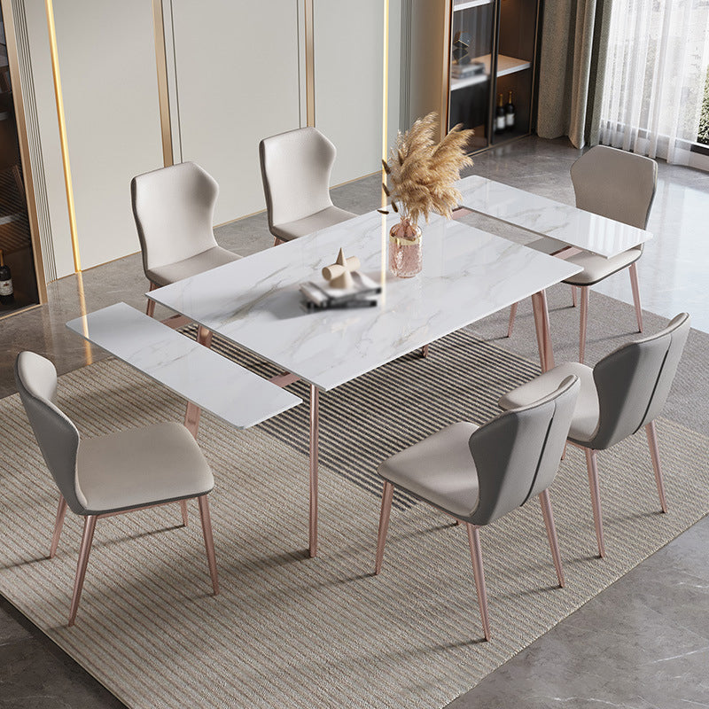 Designer Style 1/4/5/7 Pieces Dinette Set Rectangle Dining Table Set