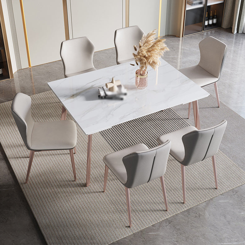 Designer Style 1/4/5/7 Pieces Dinette Set Rectangle Dining Table Set