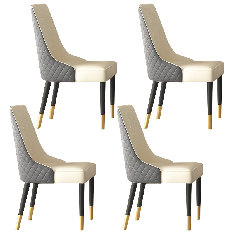 1/4/5/6/7 Pieces Dining Chairs Set  White Sintered Stone Dining Table Set for Home Use