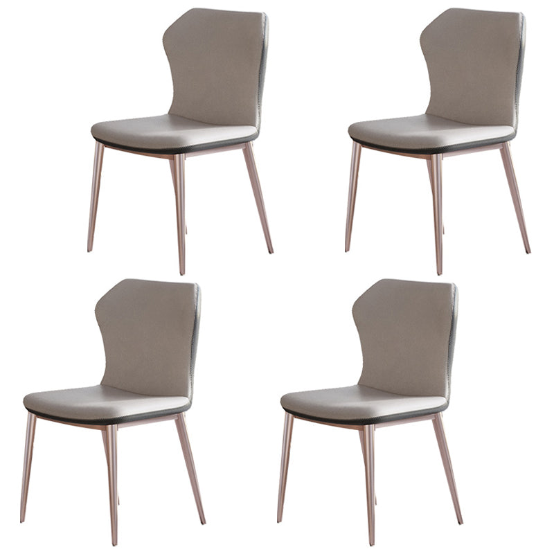 Modern 1/4/5/7 Pieces Scalable Dinette Set with Sintered Stone Rectangle Dining Table Set