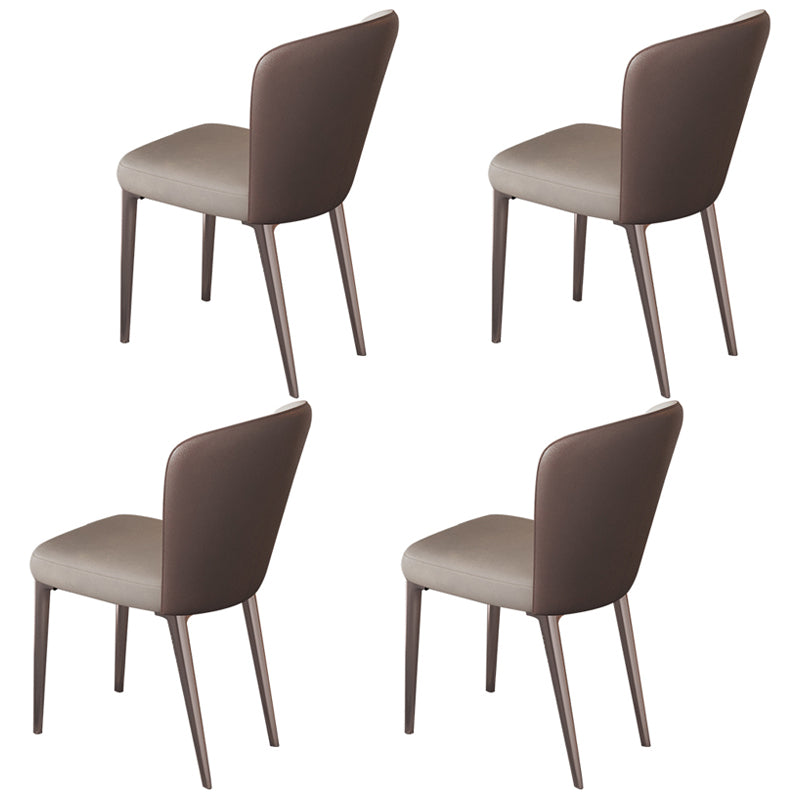 Modern 1/4/5/7 Pieces Scalable Dinette Set with Sintered Stone Rectangle Dining Table Set