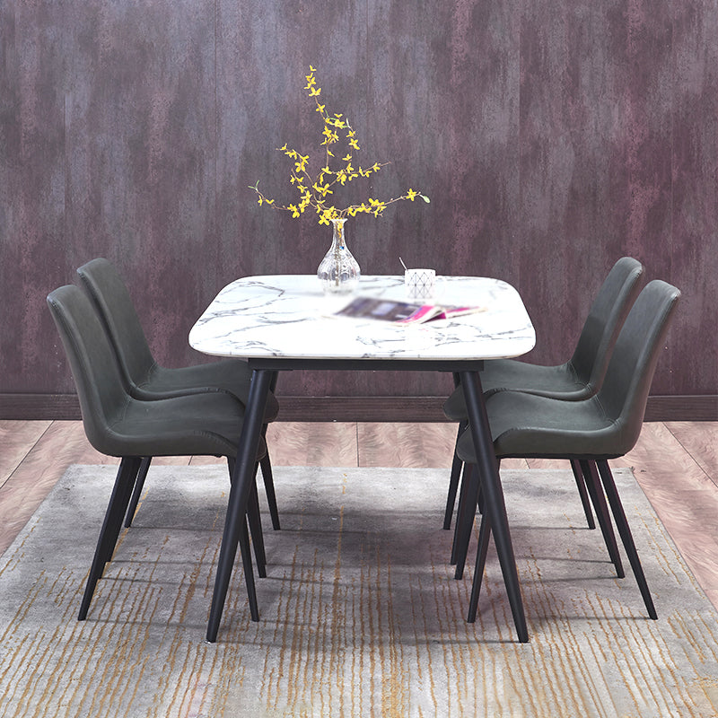 1/4/5/7 Pieces Modern Dining Room Set Rectangle Table Dining Set with 4 Legs