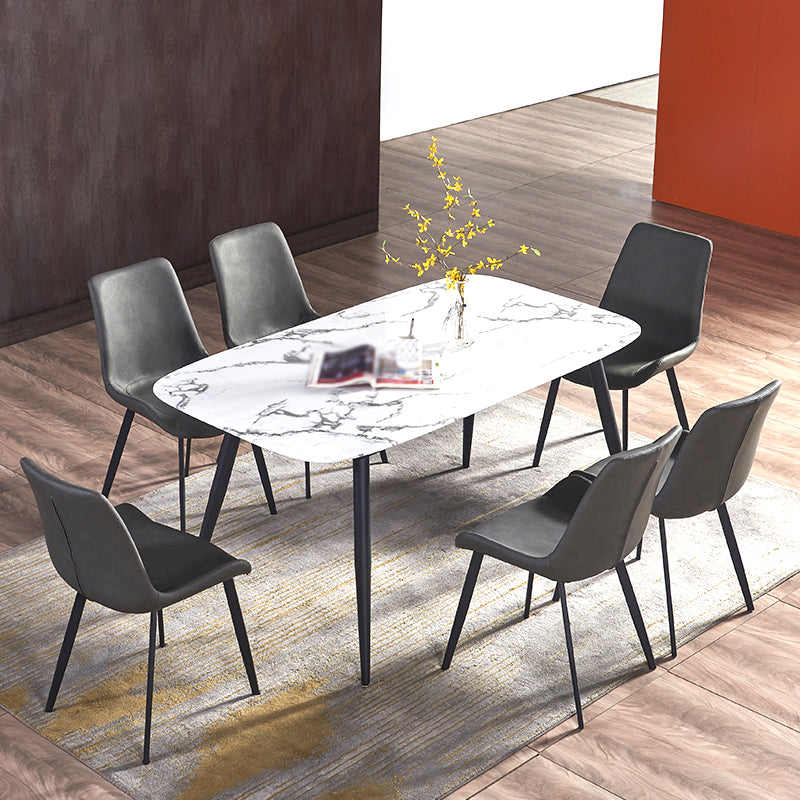 1/4/5/7 Pieces Modern Dining Room Set Rectangle Table Dining Set with 4 Legs
