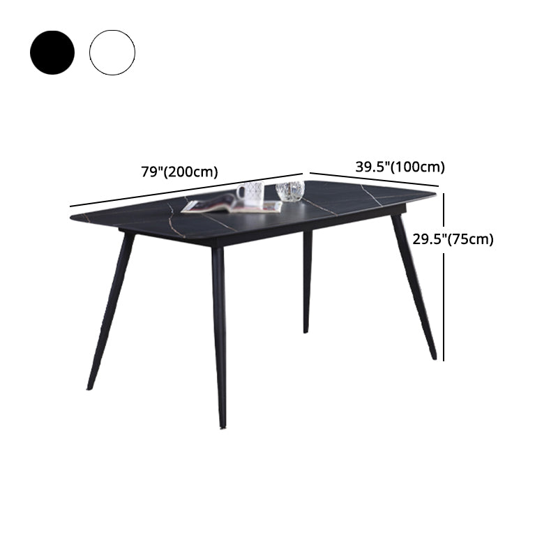 1/4/5/7 Pieces Modern Dining Room Set Rectangle Table Dining Set with 4 Legs