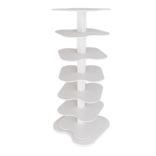 Home Office Geometric Bookcase Modern Style Metal Bookshelves