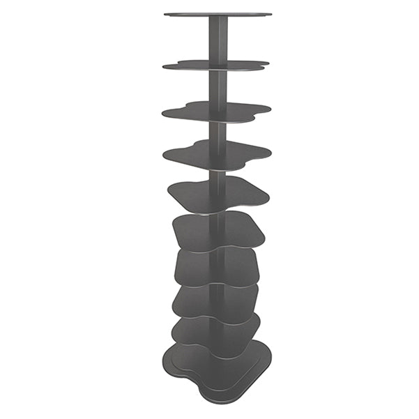 Home Office Geometric Bookcase Modern Style Metal Bookshelves