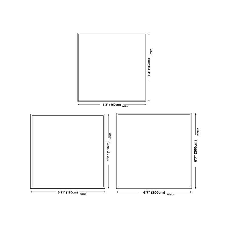 Modern European Style Rug Living Room Carpet Polyester Washable Area Rug