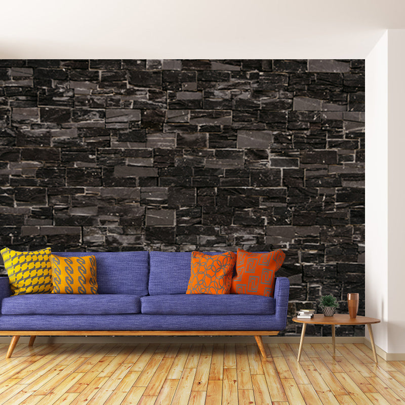 Modern Style Photography Wall Mural Wallpaper Brick Texture Bedroom Wall Mural