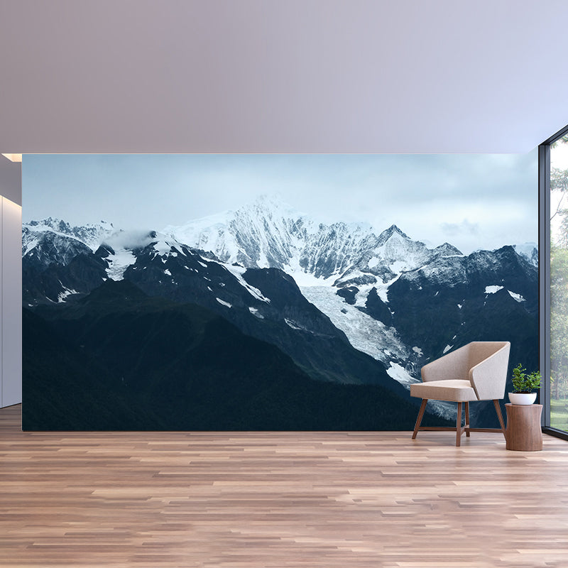 Wallpaper Photography Stain Resistant Wall Mural Mountain Range Sitting Room Wall Mural