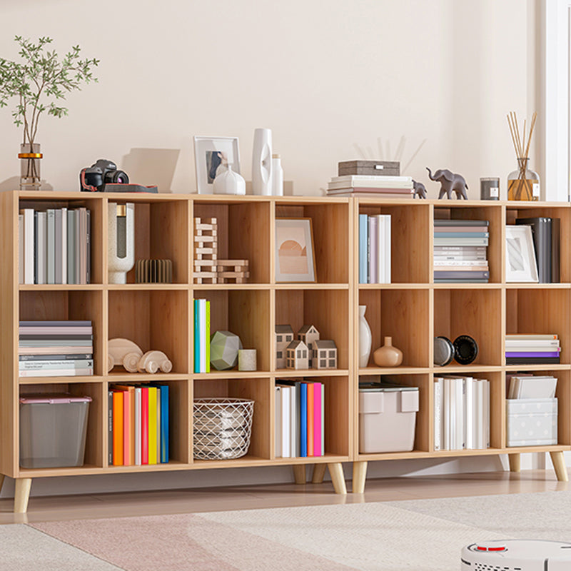 Cube Shelf Bookcase Engineered Wood Bookshelf for Study Room