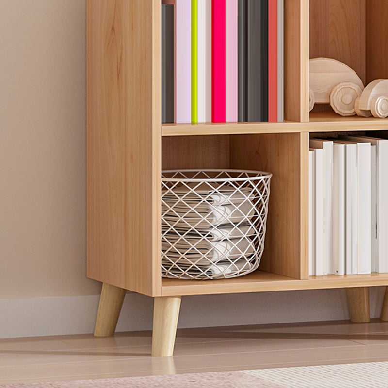 Cube Shelf Bookcase Engineered Wood Bookshelf for Study Room