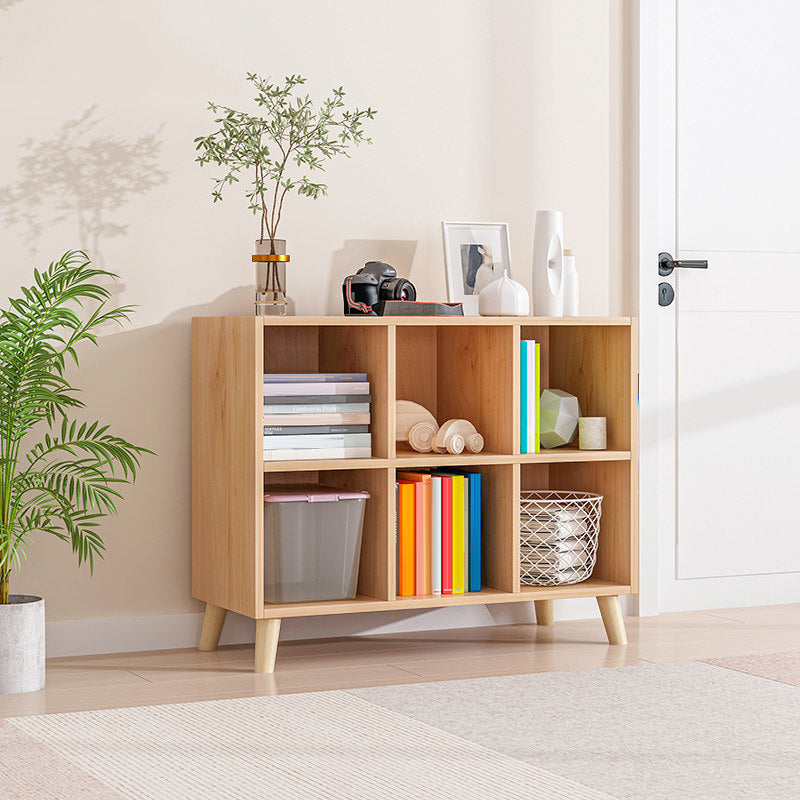 Cube Shelf Bookcase Engineered Wood Bookshelf for Study Room