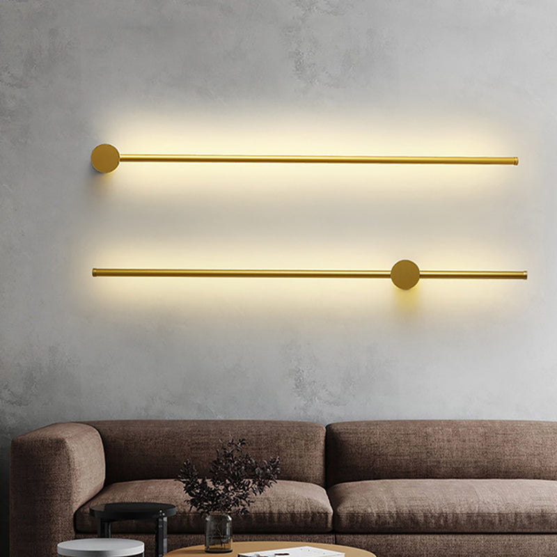Linear Wall Wall Lighting Modern Style Metal Multi Lights Wall Lighting Ideas