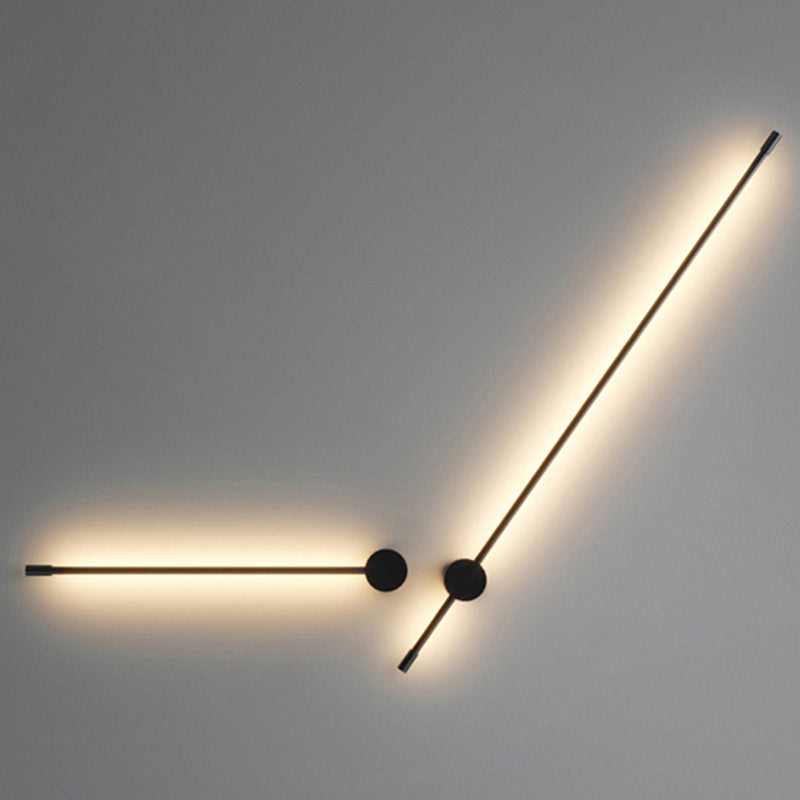 Linear Wall Light Fixture Modern Style LED Wall Light Sconce for Living Room