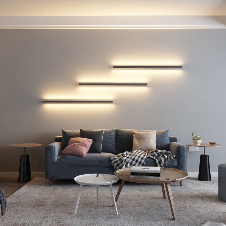 Wall Sconce Lighting Simple Style Metal LED Wall Mount Light