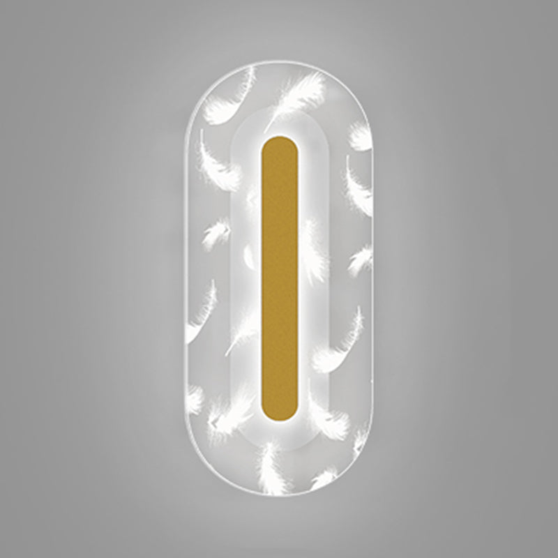 Geometry Shape Metal Wall Light Modern Style1 Light Wall Mounted Light Fixture