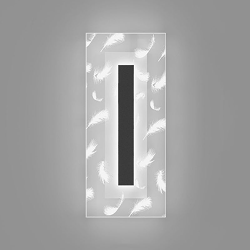 Geometry Shape Metal Wall Light Modern Style1 Light Wall Mounted Light Fixture