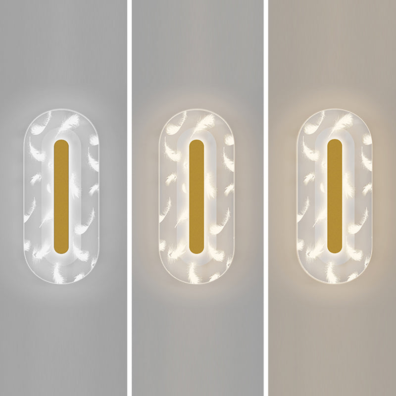 Geometry Shape Metal Wall Light Modern Style1 Light Wall Mounted Light Fixture