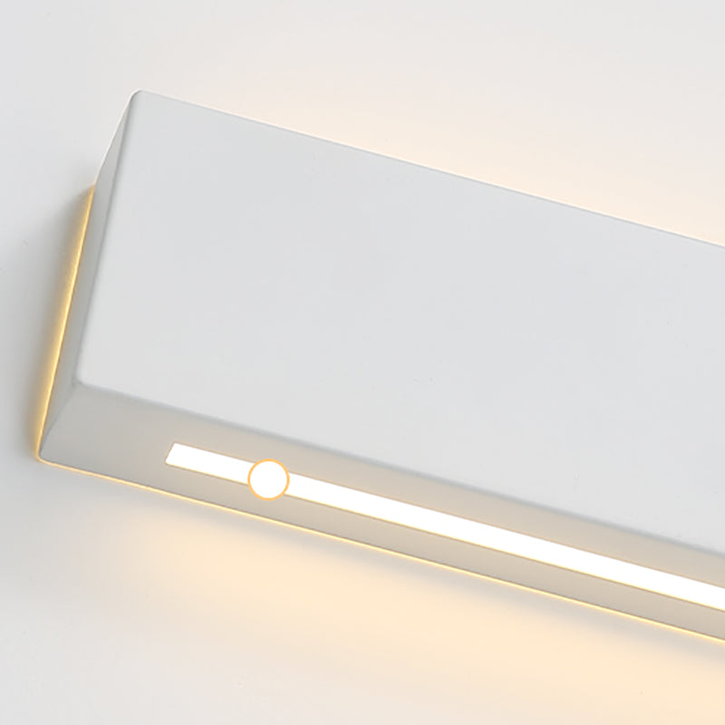 Metal Square Shape Wall Light Modern Style 2-Lights Reading Wall Mounted Light Fixture