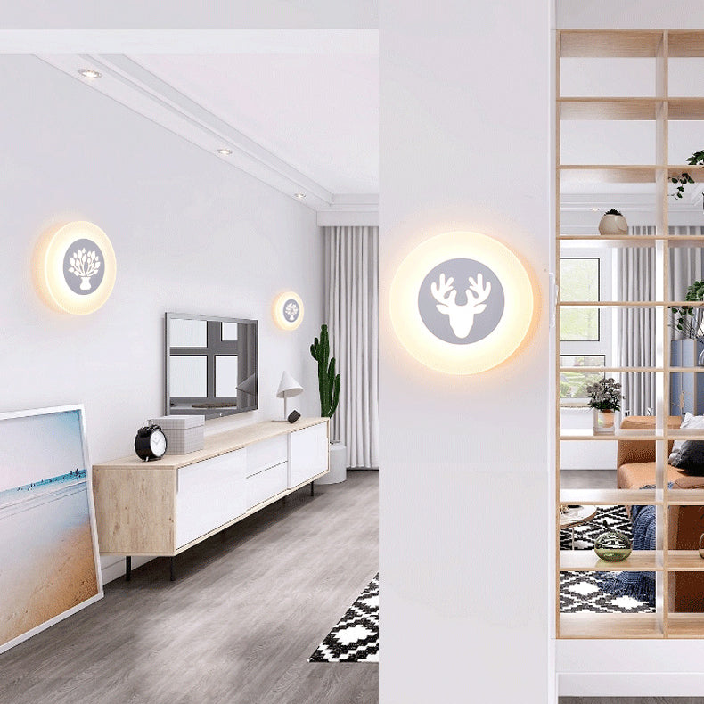 Modern Style Wall Light Sconce Creative Wall Light Fixture for Bedroom