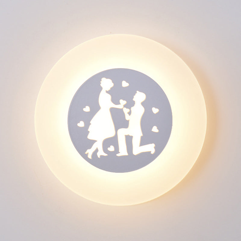 Modern Style Wall Light Sconce Creative Wall Light Fixture for Bedroom