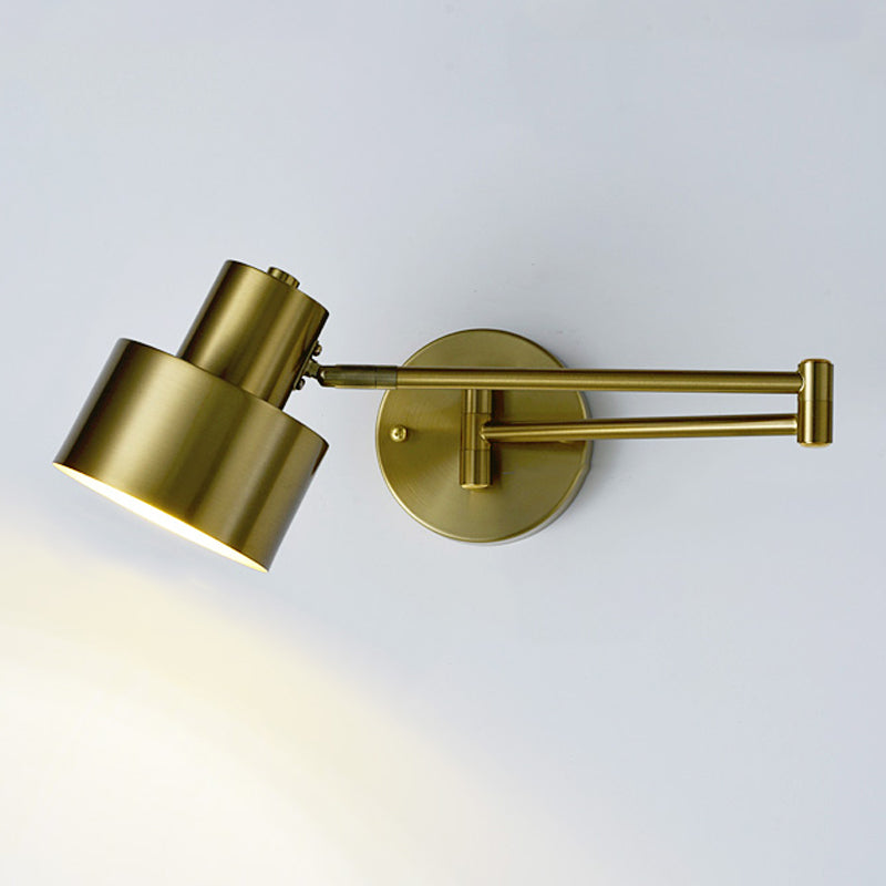 Geometric Shade Metal Wall Sconce Modern Style 1 Light Wall Mount Light Fixture