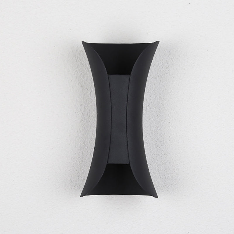 Modern Aluminum Wall Light Geometric Lighting Wall Sconce for Exterior Spaces