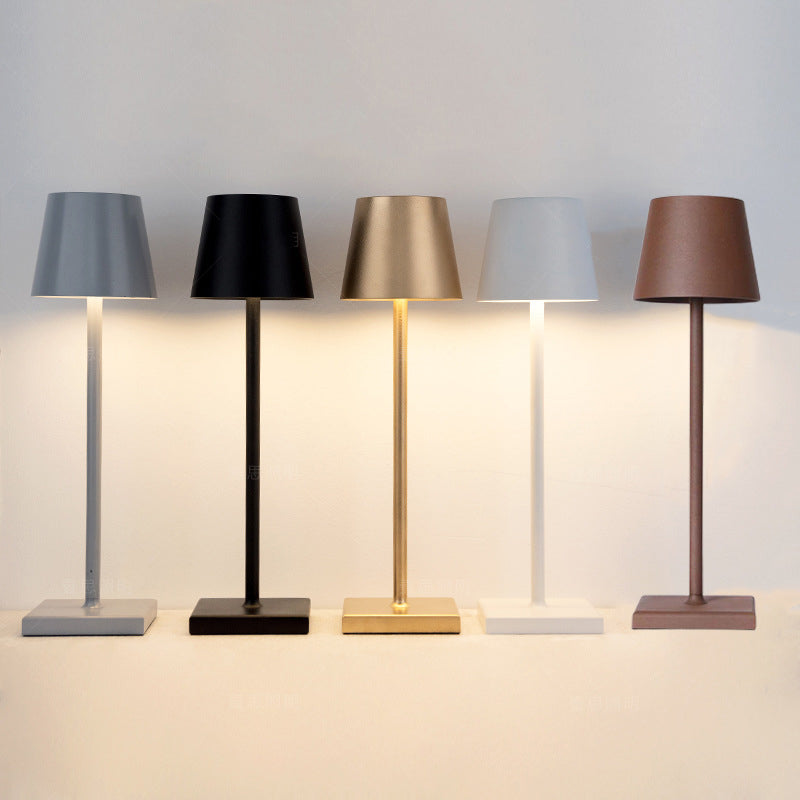 Macaron LED Table Lamp Modern Chargeable Desk Light for Living Room