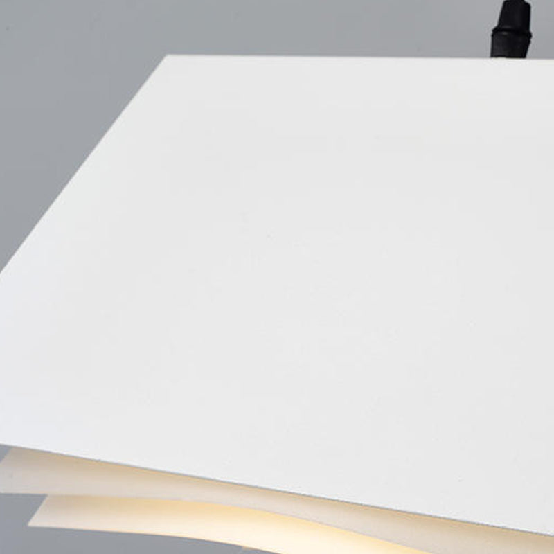 Metal Creative Pendant Light 1-Light Book Hanging Ceiling Light for Coffee Shop