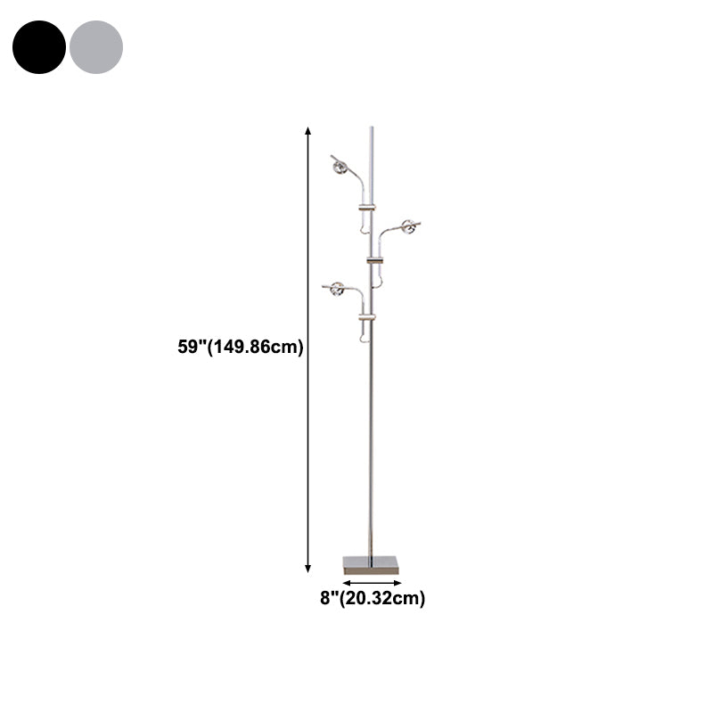 Modern Tree Shape Floor Lamp Metal Multi Light Floor Light for Living Room