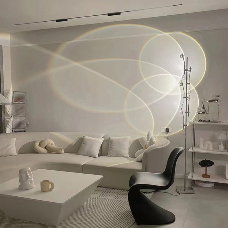 Modern Tree Shape Floor Lamp Metal Multi Light LED Floor Light for Living Room