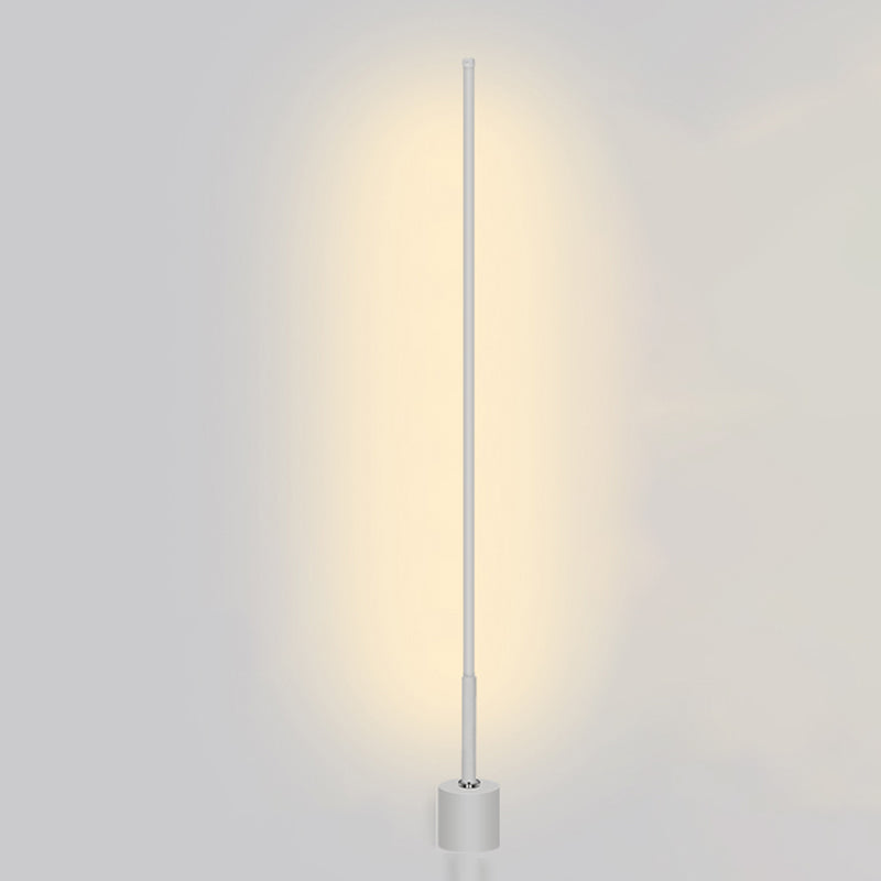 Nordic Strip Floor Lamp Metal 55" High LED Floor Light for Living Room