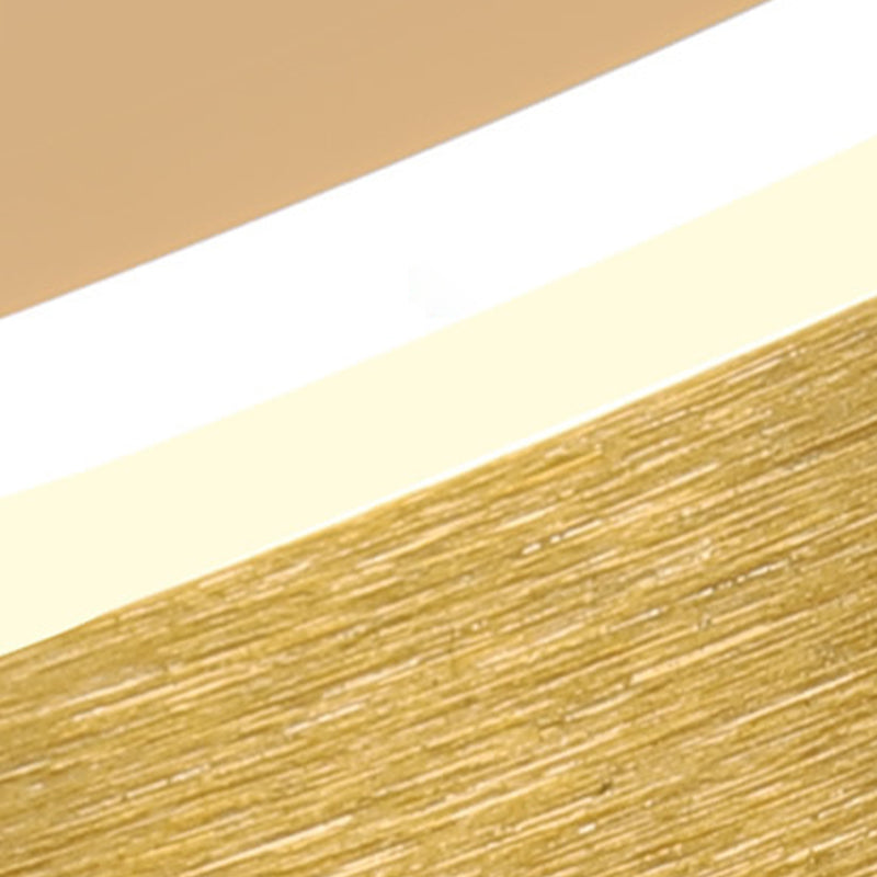 Circle Ceiling Light Fixture Minimalist LED Aluminum Ceiling Mounted Light