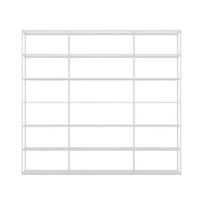 9.84"W Bookshelf Open Back Modern Style Bookcase for Home and Office