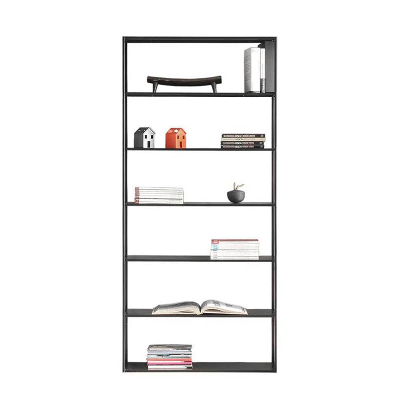 9.84"W Bookshelf Open Back Modern Style Bookcase for Home and Office