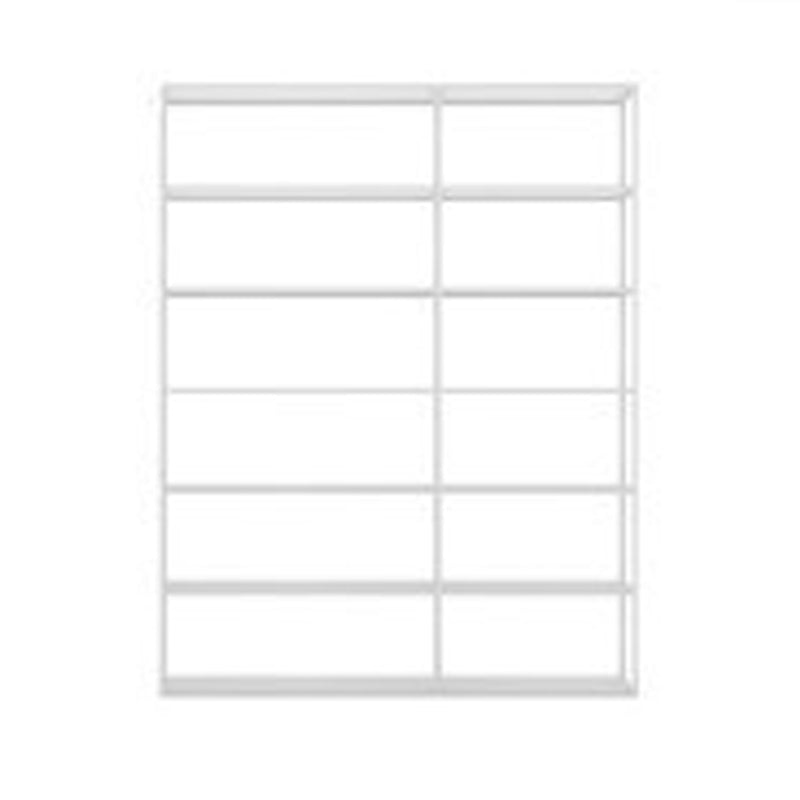 70.87"H Bookcase Open Back Contemporary Style Bookshelf for Home Office